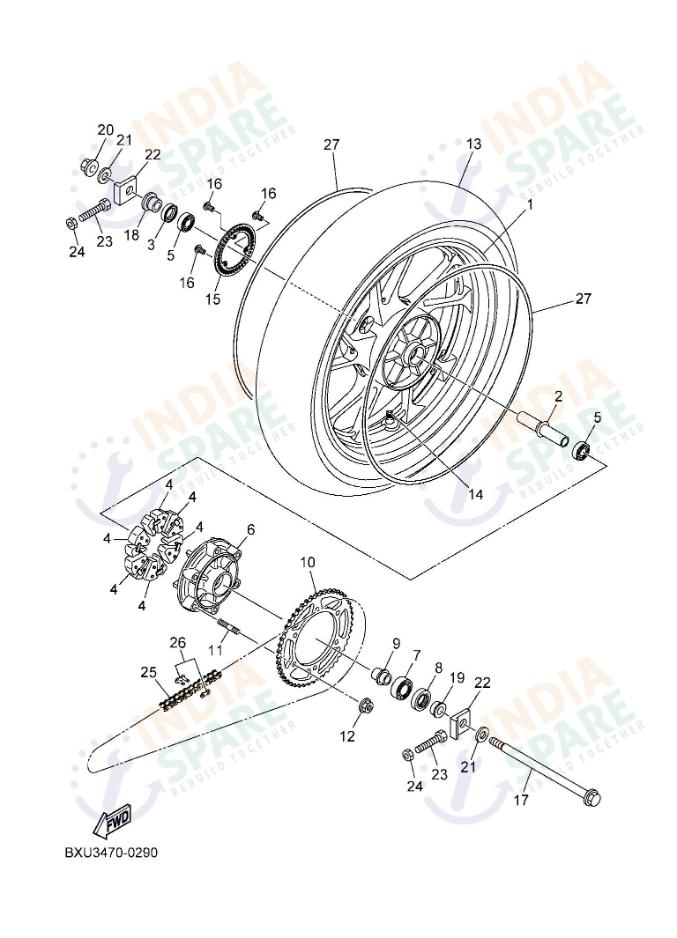 REAR WHEEL